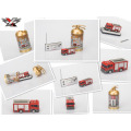 Carro de bombeiros de brinquedo de estilo mais recente 1:43 4ch Mini caminhões de combate a incêndio